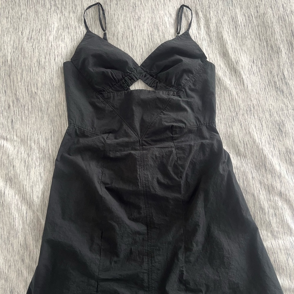 Alexander Wang Black Dress with Spaghetti Straps